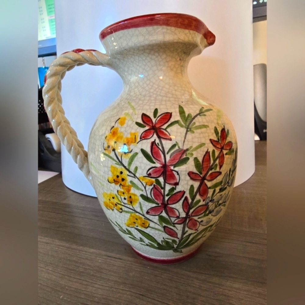 Vintage Gmundner Keramik Pitcher